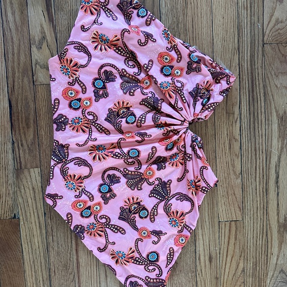 A.L.C Delfina One-piece with one-shoulder - Picture 2 of 4